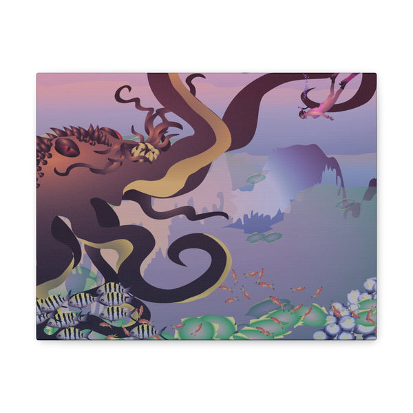 Kracken Canvas Gallery Wraps