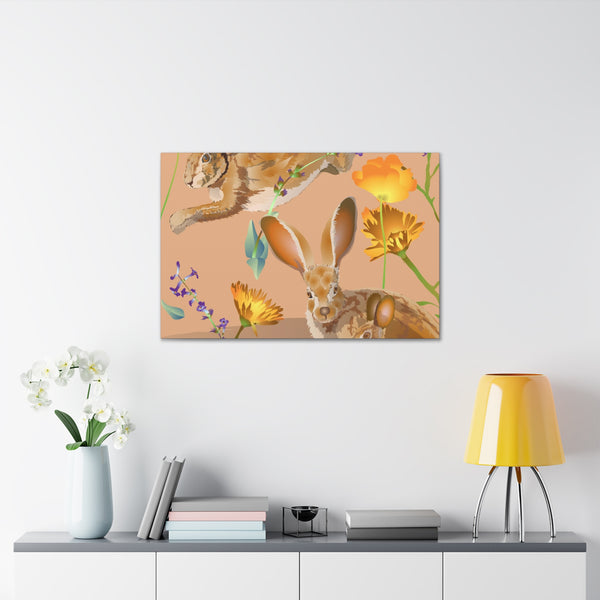 Jackrabbits Canvas Gallery Wraps