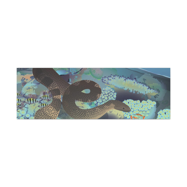 Sea Snake Canvas Gallery Wraps