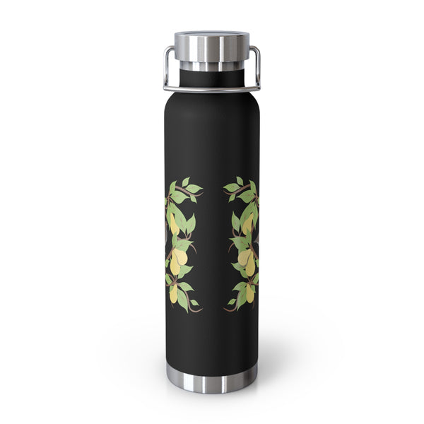 Partridge N Pear Copper Vacuum Insulated Bottle, 22oz