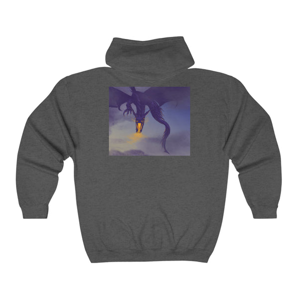 Flying Dragon Unisex Heavy Blend™ Full Zip Hooded Sweatshirt