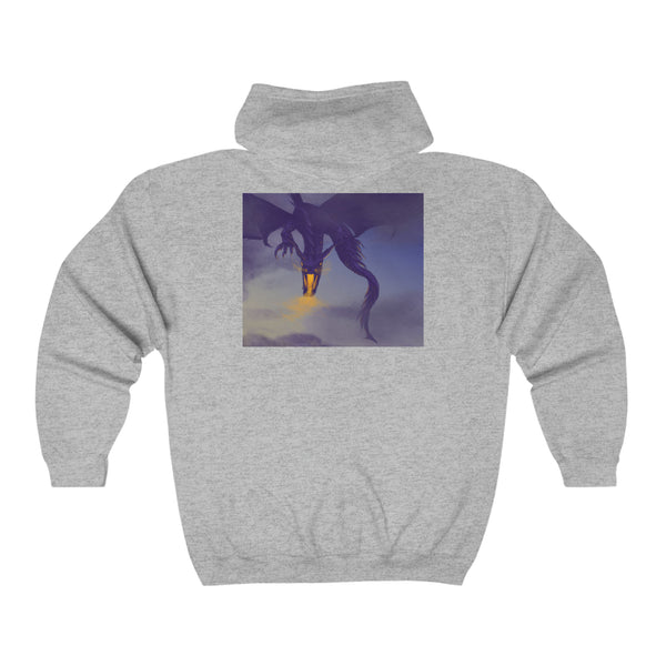 Flying Dragon Unisex Heavy Blend™ Full Zip Hooded Sweatshirt