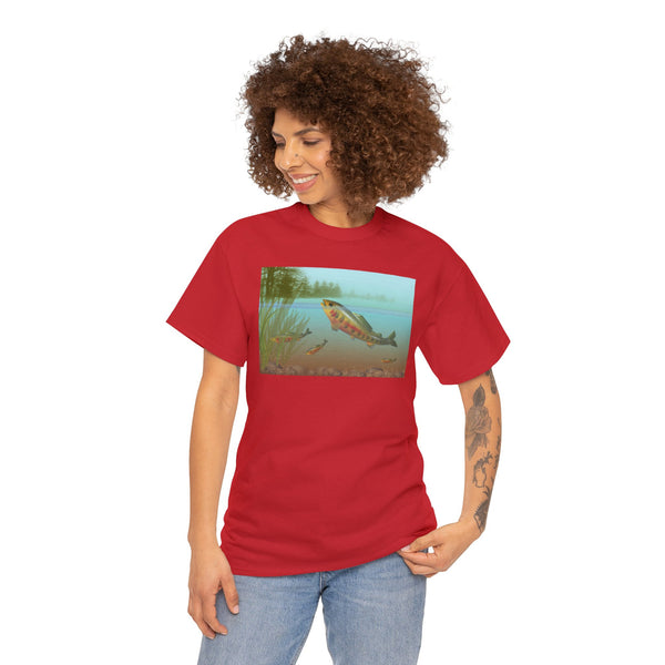 Golden Trout Unisex Heavy Cotton Tee