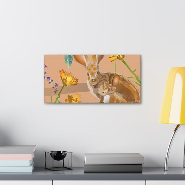 Jackrabbits Canvas Gallery Wraps