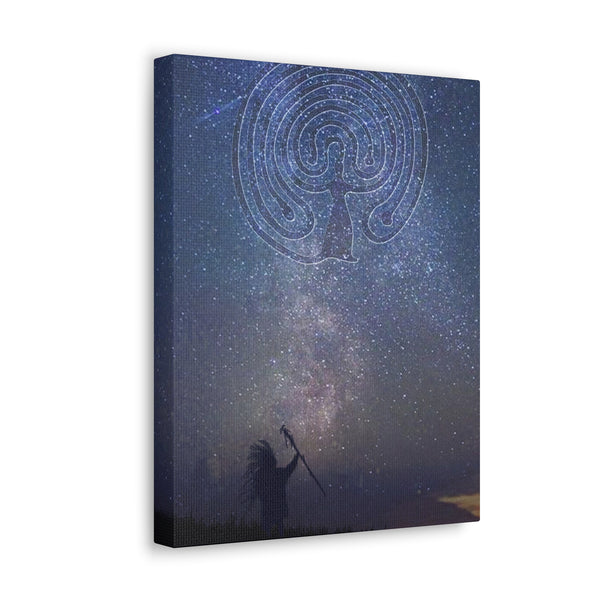 Earth Shaman Canvas Gallery Wraps
