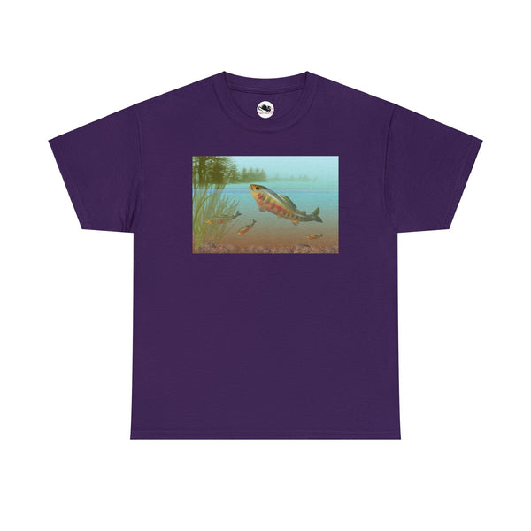 Golden Trout Unisex Heavy Cotton Tee