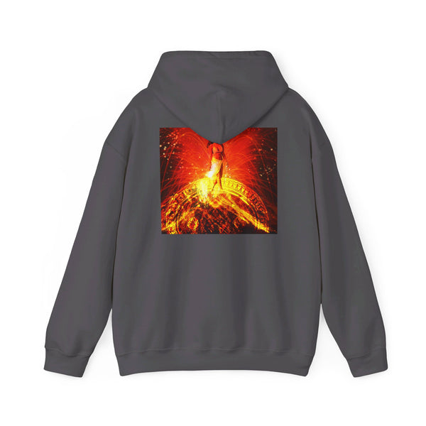 Madam Pele, Volcano Goddess Unisex Heavy Blend™ Hooded Sweatshirt