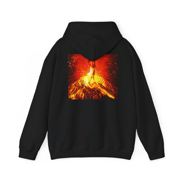 Madam Pele, Volcano Goddess Unisex Heavy Blend™ Hooded Sweatshirt