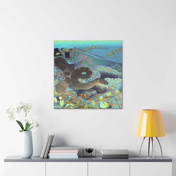 Sea Snake Canvas Gallery Wraps