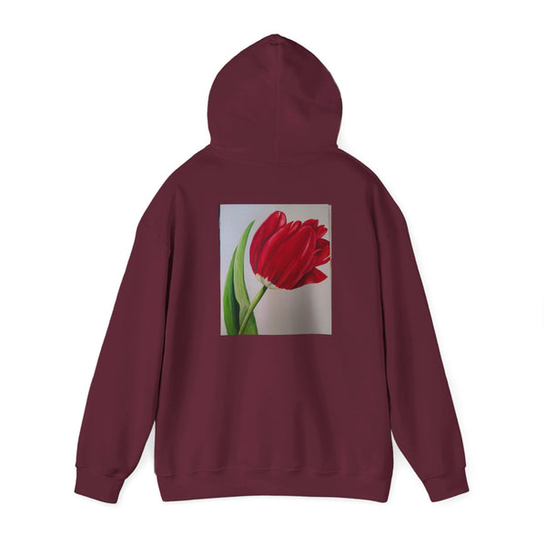 Red Tulip Unisex Heavy Blend™ Hooded Sweatshirt