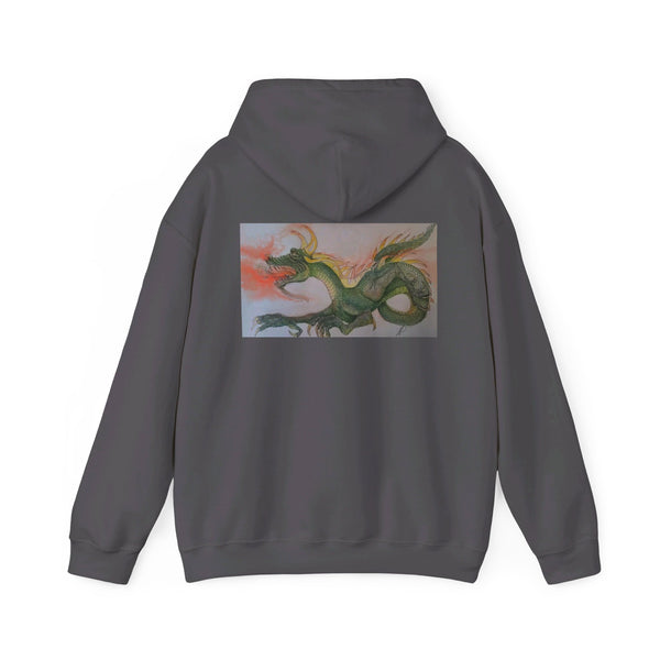 Doodle Dragon Unisex Heavy Blend™ Hooded Sweatshirt