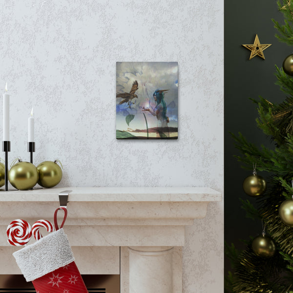 Hawk Goddess Canvas Gallery Wraps