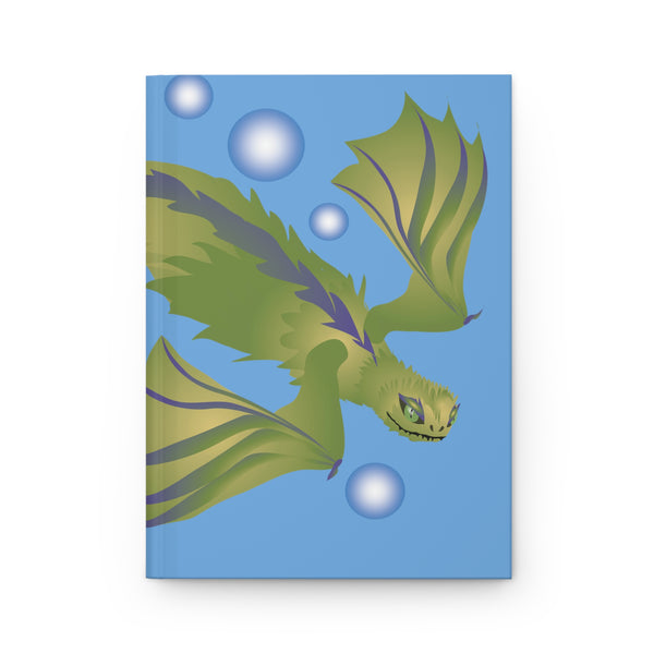 Bubble Dragon Hardcover Journal Matte