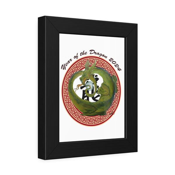 Lunar Dragon Framed Paper Posters