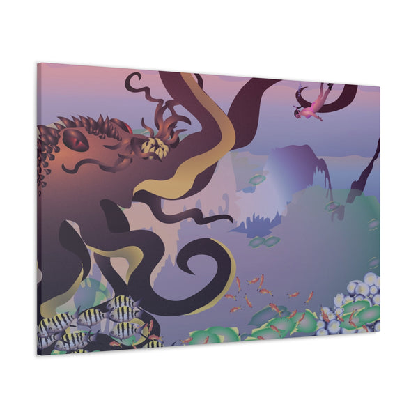 Kracken Canvas Gallery Wraps