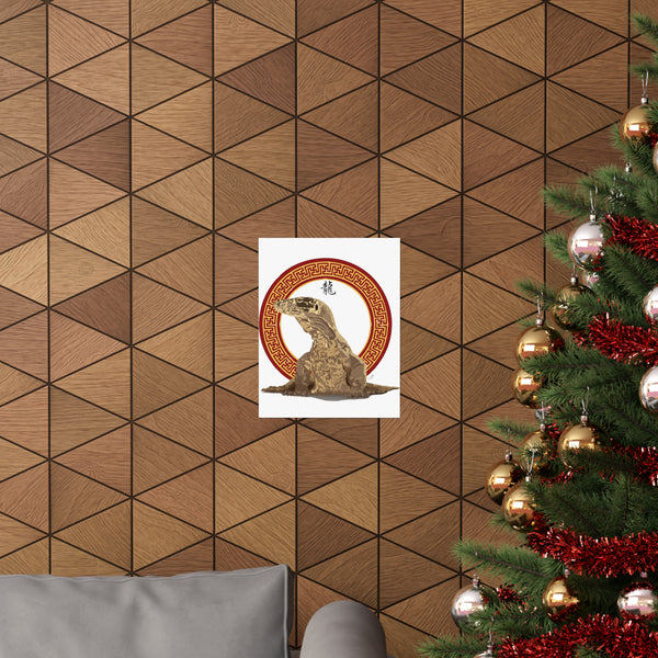 Komodo Dragon Premium Matte vertical posters