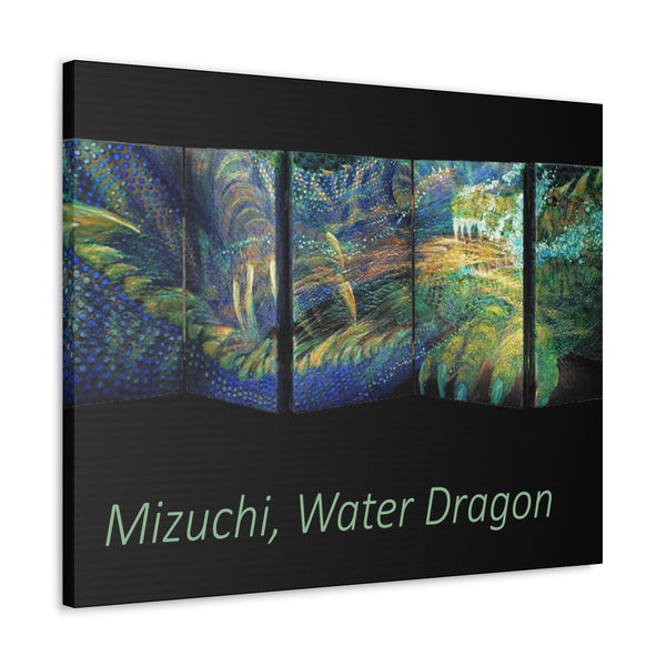 Water Dragon Canvas Gallery Wraps