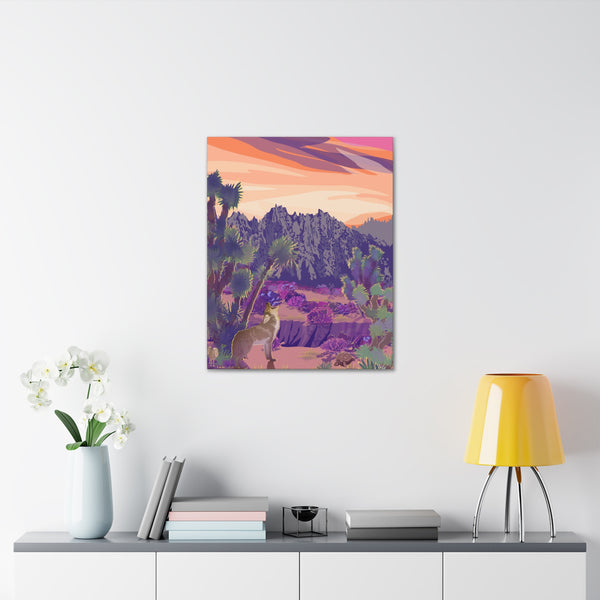 Castle Mountains Canvas Gallery Wraps