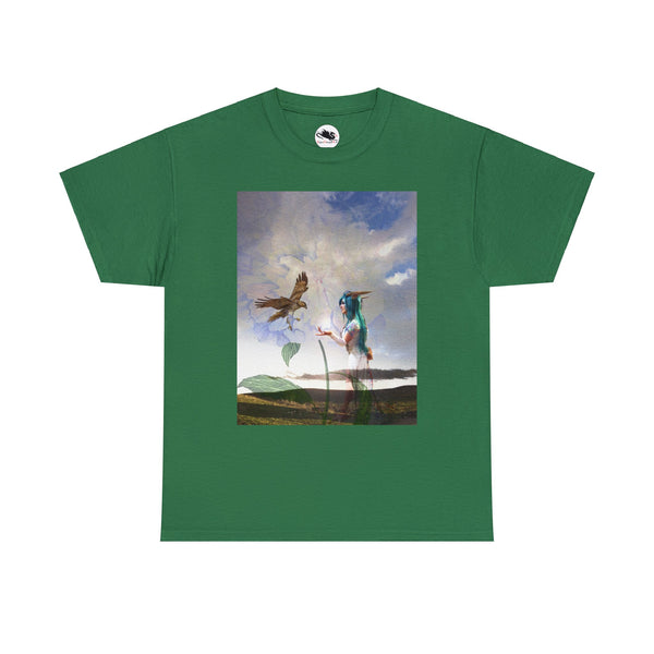 Hawk Goddess Unisex Heavy Cotton Tee