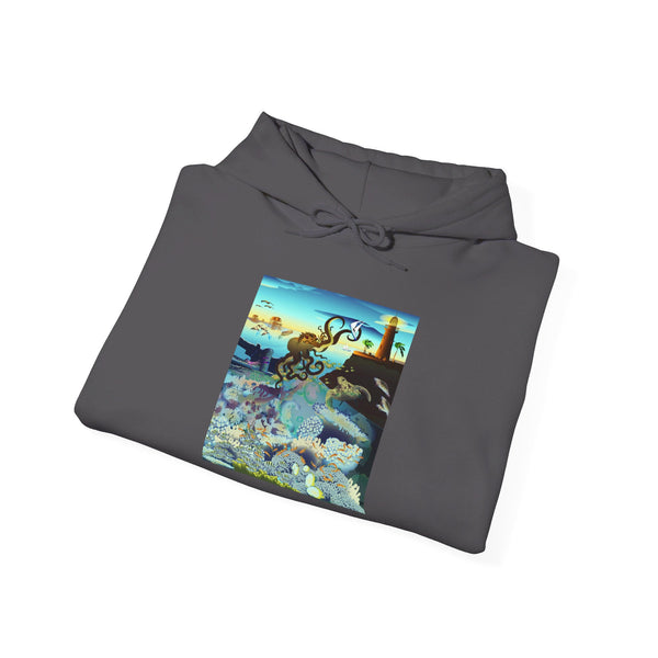 Above and Below Unisex Heavy Blend™ Hooded Sweatshirt