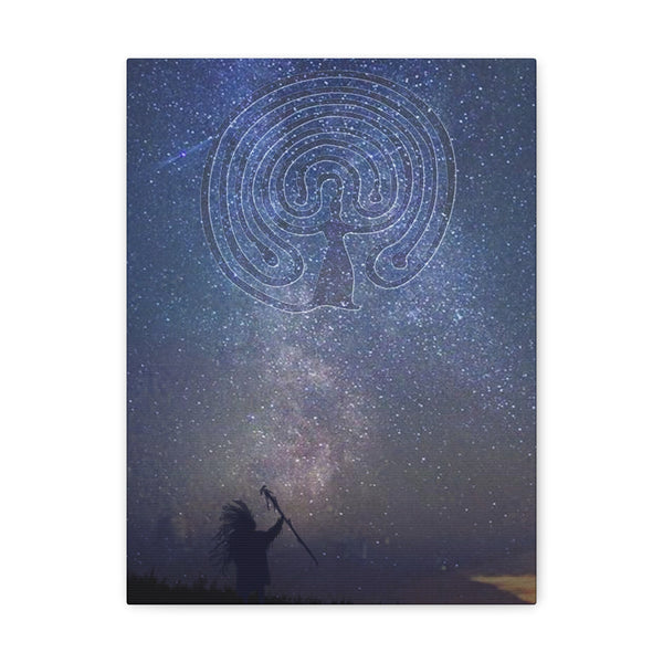 Earth Shaman Canvas Gallery Wraps