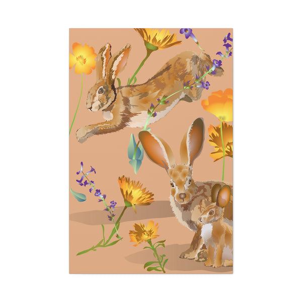 Jackrabbits Canvas Gallery Wraps