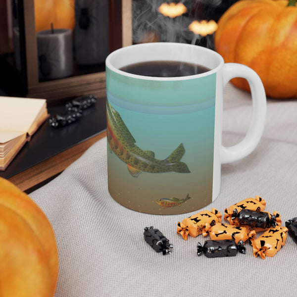 Golden Trout Ceramic Mug 11oz