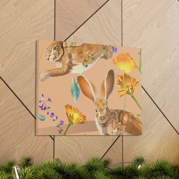 Jackrabbits Canvas Gallery Wraps