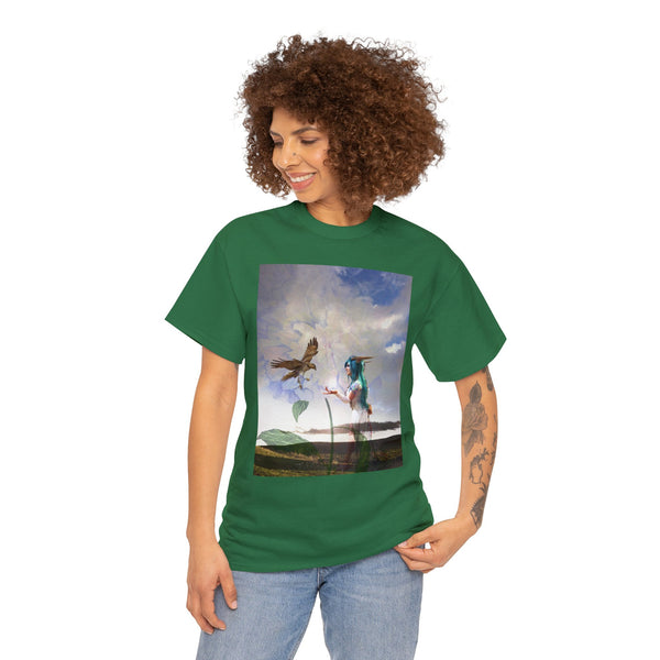 Hawk Goddess Unisex Heavy Cotton Tee