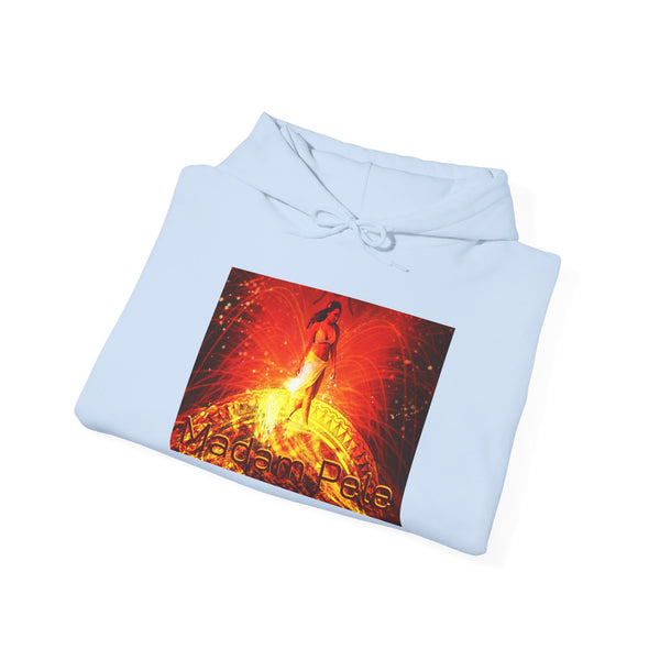 Madam Pele, Volcano Goddess Unisex Heavy Blend™ Hooded Sweatshirt