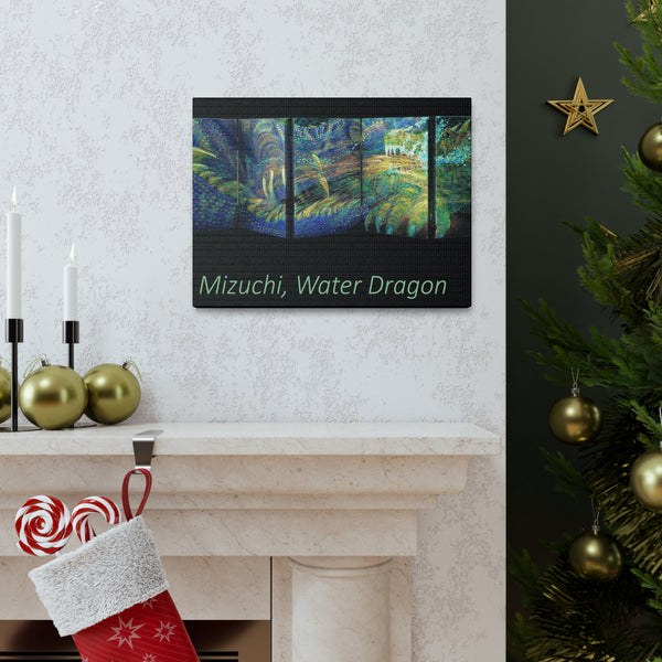 Water Dragon Canvas Gallery Wraps