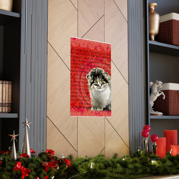 Pallas Cat Love Premium Matte vertical posters