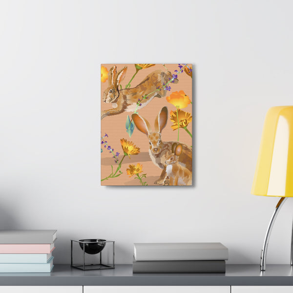 Jackrabbits Canvas Gallery Wraps