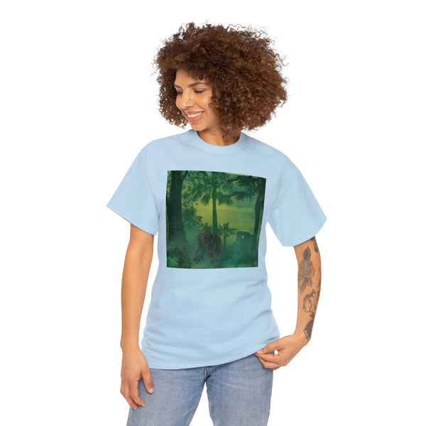 Jungle Panther Unisex Heavy Cotton Tee