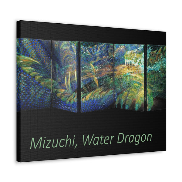 Water Dragon Canvas Gallery Wraps