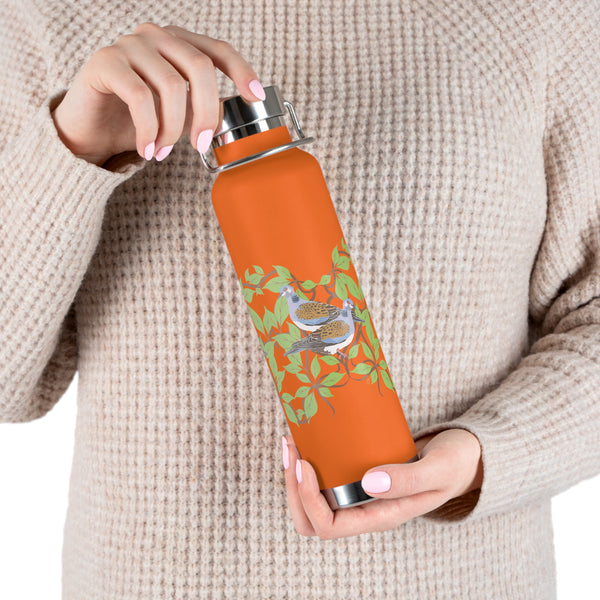 Two Turtle Doves Copper Vacuum Insulated Bottle, 22oz