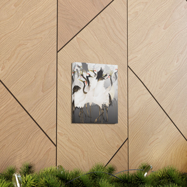 Lucky Cranes Canvas Gallery Wraps