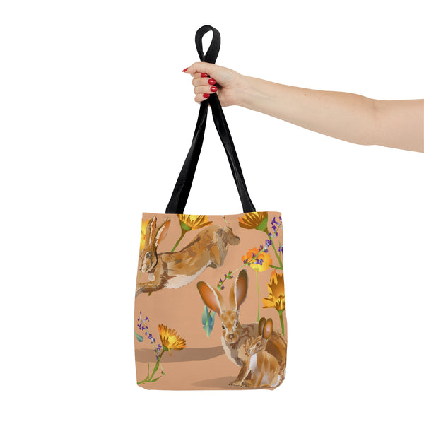Jackrabbit Jump Sand Tote Bag