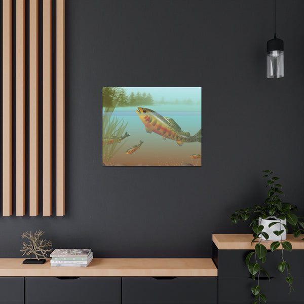 Golden Trout Canvas Gallery Wraps