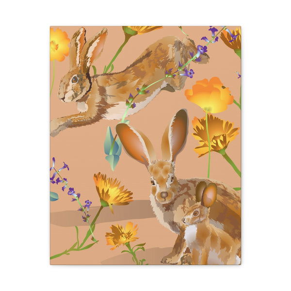 Jackrabbits Canvas Gallery Wraps