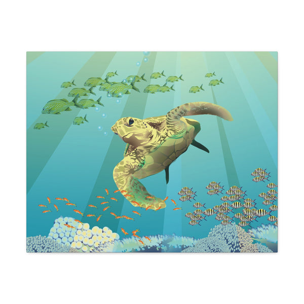 Sea Turtle Gallery Wraps