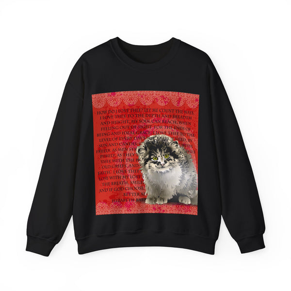 Love Pallas Cat Unisex Heavy Blend™ Crewneck Sweatshirt