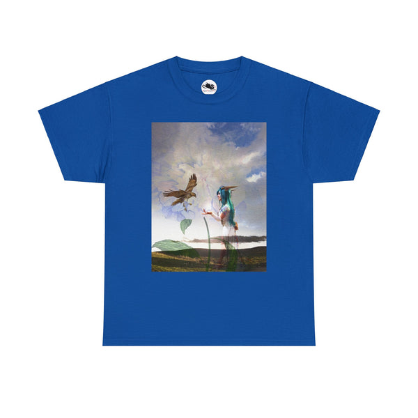 Hawk Goddess Unisex Heavy Cotton Tee