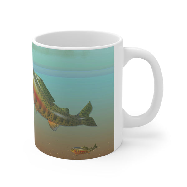 Golden Trout Ceramic Mug 11oz