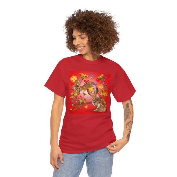 Hearts N Rabbit Unisex Heavy Cotton Tee