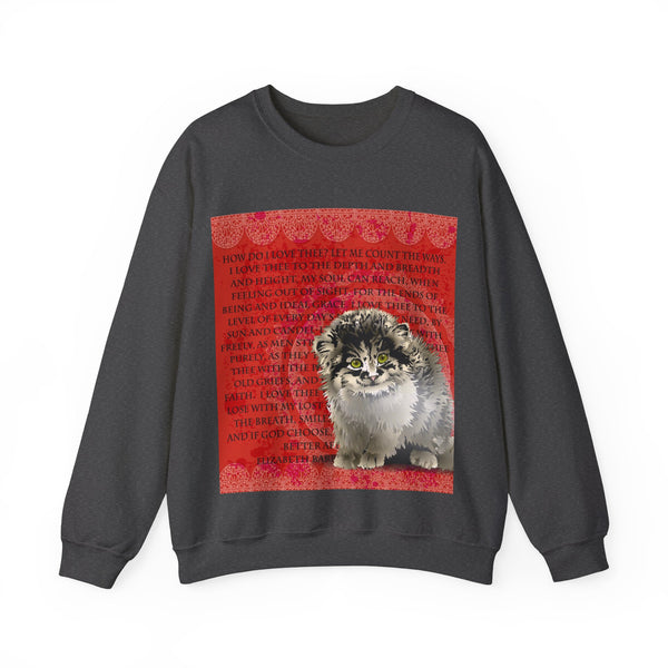 Love Pallas Cat Unisex Heavy Blend™ Crewneck Sweatshirt
