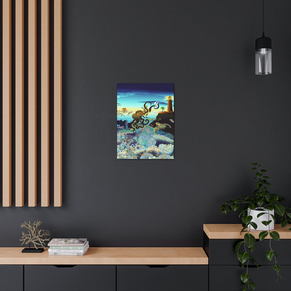 Above and Below Biscayne Bay  Canvas Gallery Wraps