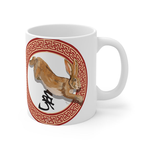Jackrabbit Ceramic Mug 11oz