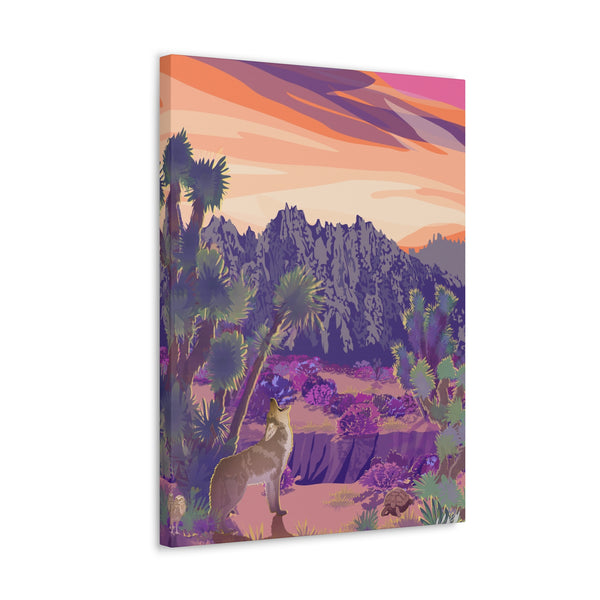 Castle Mountains Canvas Gallery Wraps