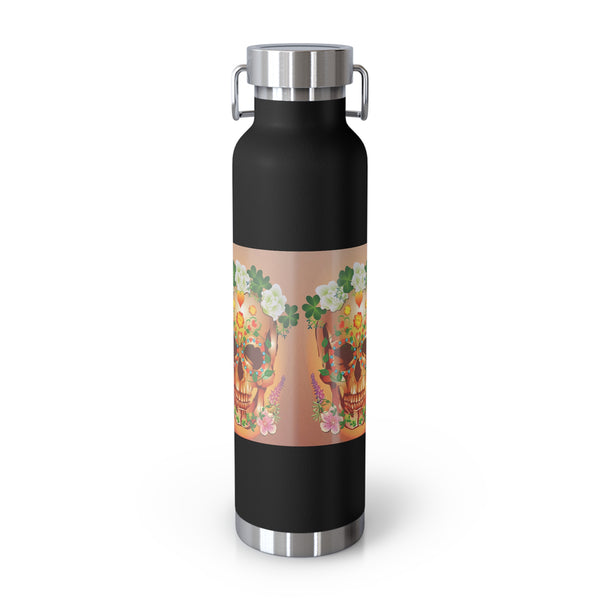 Dia de Muertos Copper Vacuum Insulated Bottle, 22oz